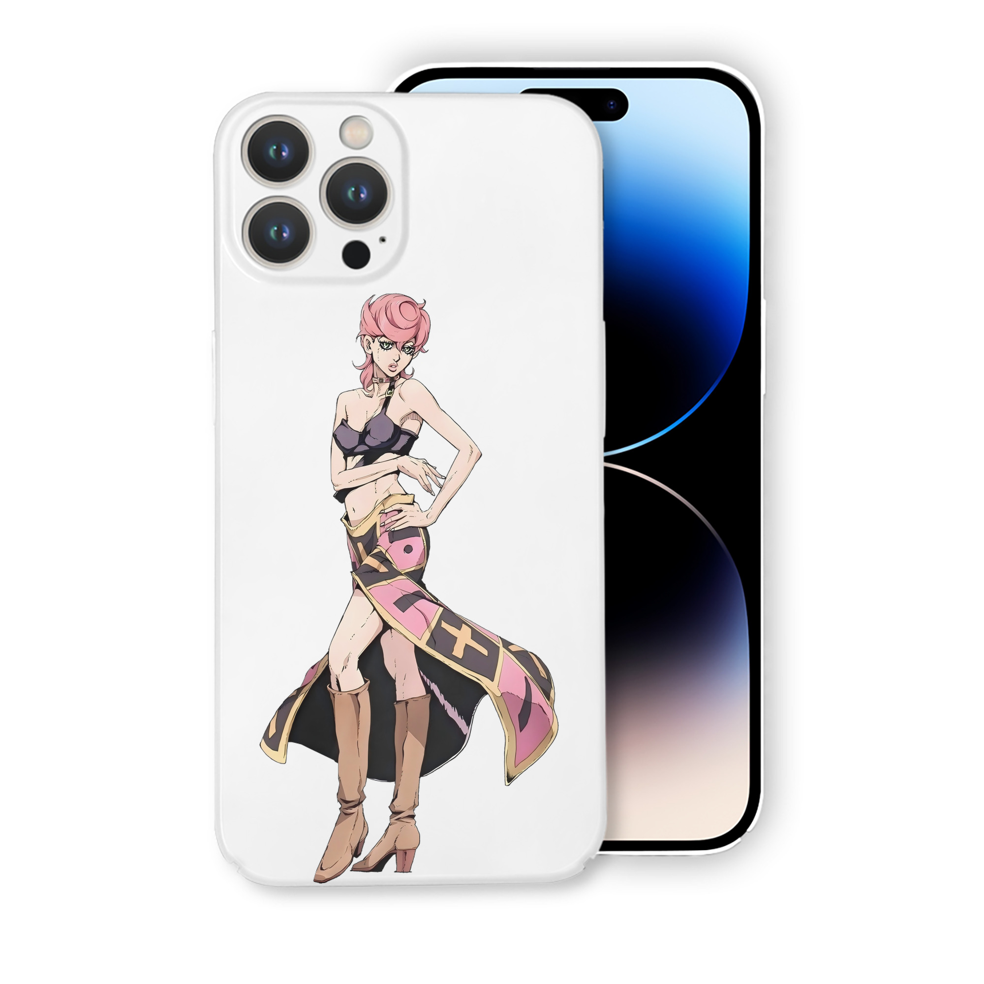 （画像用） ジョジョの奇妙な冒険 トリッシュ?ウナ JoJo's Bizarre Adventure Trish Una 【iPhone 14シリーズ対応】ハードケース